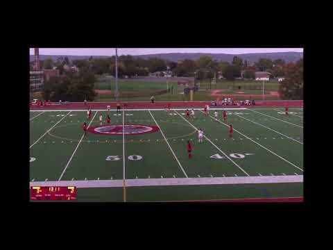 Video of !Free kick! By Leyla Muric. School: Thomas R Proctor Highschool. Jv girls soccer. #28