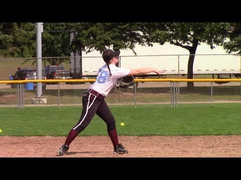 Video of 2018 RHP/SS Maddie Fitzpatrick (Sault Area HS)