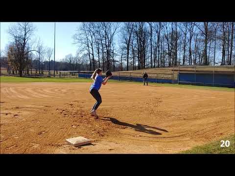 Video of Softball skills 2021