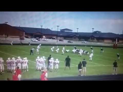 Video of Justice Goree 95 yard touchdown Carroll Middle School