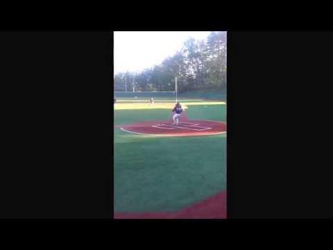 Video of Andrew Davis (1st base) force out at the plate