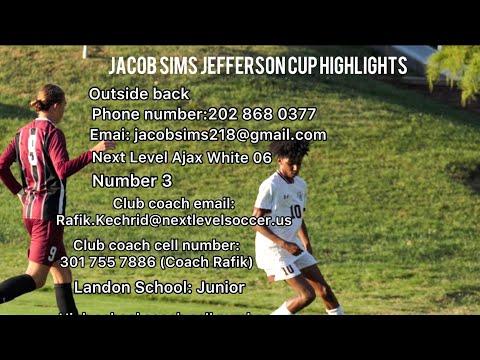 Video of Jacob Sims 2023 Jefferson Cup Highlights 