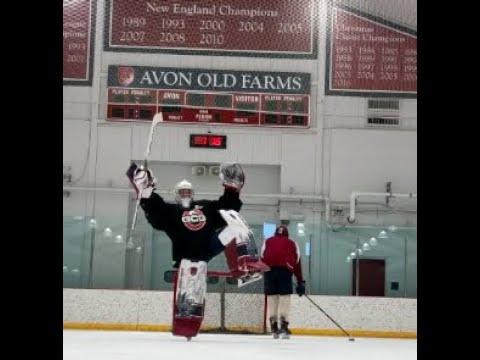 Video of Goalie skills Session -- Post Work, Angles, and Breakaways
