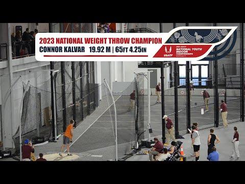 Video of Connor Kalvar - Weight Throw -  19.92 M | 65' 4.25"