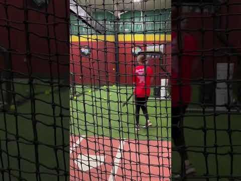 Video of Hitting Lesson- drag bunts, soft slaps, hard slaps