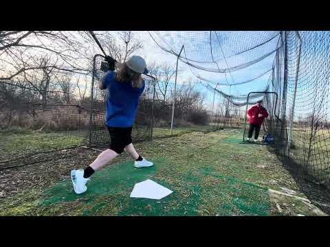 Video of Brady Wilkins - Batting Practice - 12/15/23