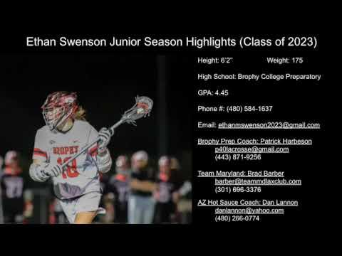 Video of Junior Season Highlights 