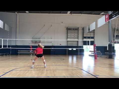 Video of Serve Receive Drills - Weekly reps