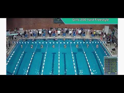 Video of Maine YMCA Championships 100 free/ MKB lane 2