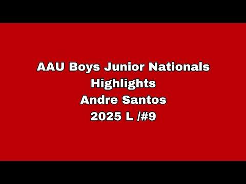 Video of Andre Santos L/#9 (AAU Boys Junior National Championship Highlights)
