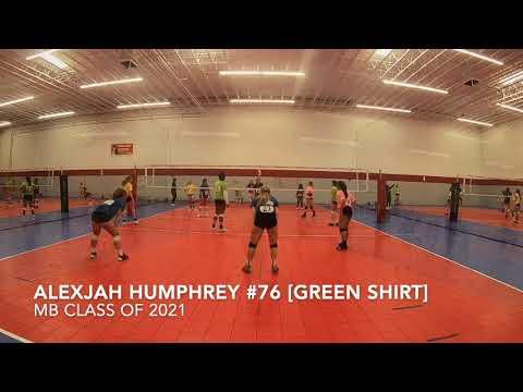 Video of Alexjah Humphrey #76 Green Shirt MB class of 2021