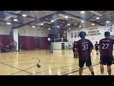 Video of Full game of 2nd set Johnson Senior High School (#7 in white jersey) vs Hmong College Prep Academy.