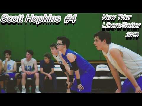 Video of Scott Hopkins #4 - Libero/Setter - New Trier High School - Freshman A Volleyball 2019 - Digs & Saves