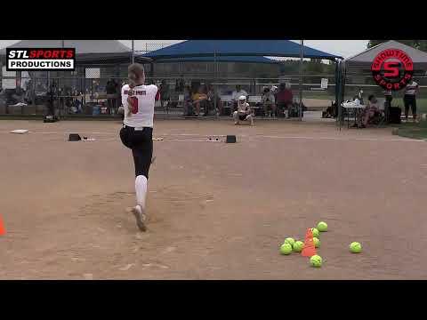 Video of Midwest Fastpitch Showcase -Skills Reel - 8-10-2023
