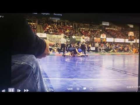Video of Montana High School State Championship day 1 match 2
