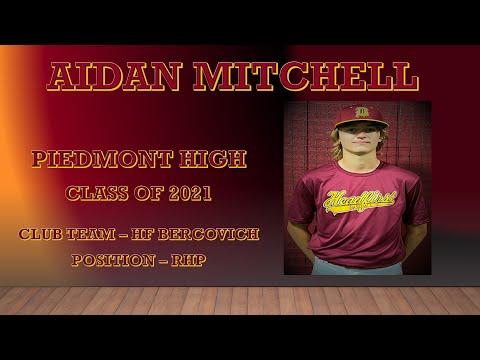 Video of Aidan Mitchell, RHP, 2021