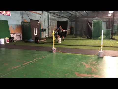 Video of Nathalie’s batting practice 