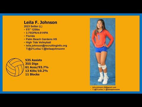 Video of Leila Johnson/Class of 2023/Palm Beach Gardens HS/ 2021 Highlights