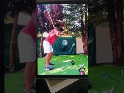 Video of 7 iron practice