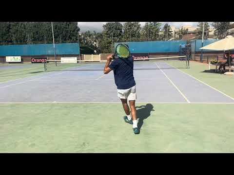 Video of Hassan Ammar Tennis Debut