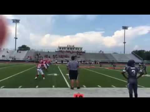 Video of 74 yard kick return