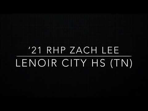 Video of Zach Lee 2021 game pitching highlights 
