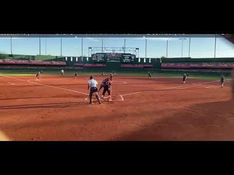 Video of AZ showcase double play