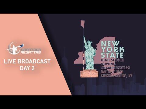 Video of New York State Rowing Championships 2023 Day 2 (Girl's novice 4+ final)