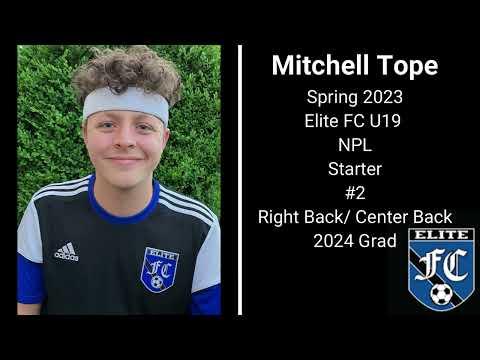 Video of Mitchell T 2023 NPL Soccer Highlights