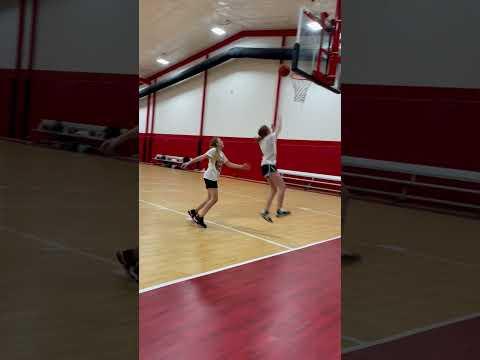 Video of Khloe steals and scores 