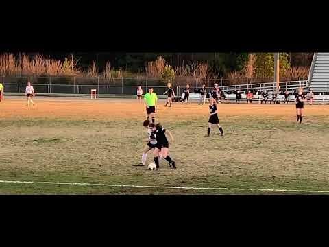 Video of Kenzie as a 7th grader on Varsity Team - Skill Work