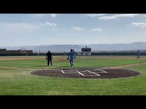 Video of Chase Cecil 2023 MIF solo home run 