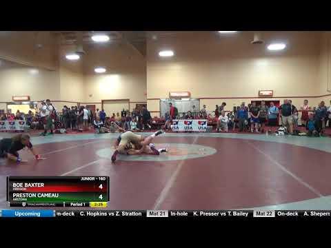 Video of Junior 160 Boe Braxter Oregon Vs Preston Cameau Arizona