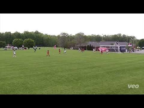 Video of Nadia assist to left winger resulting in a goal