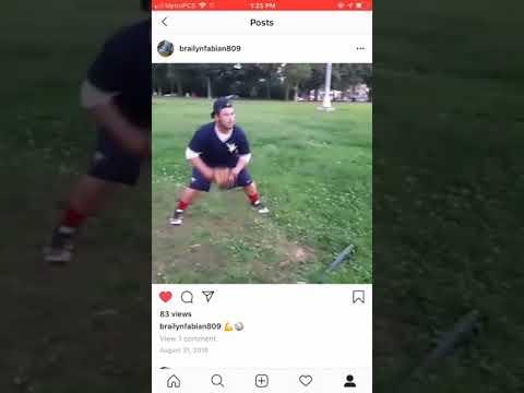 Video of catching 