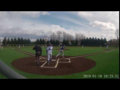 Video of On the bump and making the play to 1st