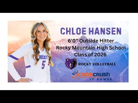 Video of Chloe Hansen 2023 High School Highlights