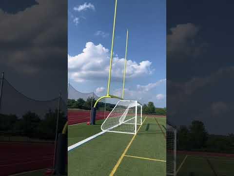 Video of Kicking some 50 and 55 yarders
