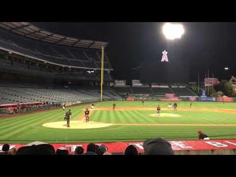 Video of 2 RBI Double-Angel Stadium 