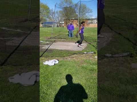 Video of Weclin invitational discus 