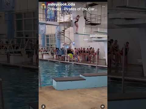 Video of Miley Cook Loves to dive