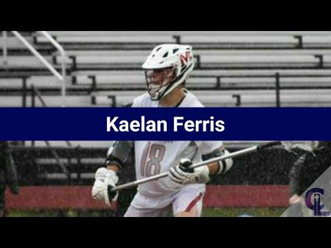 Video of Kaelan Ferris Lacrosse Highlights | VA 2024 | Def, Faceoff, LSM