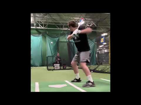 Video of Hitting, Brayden LaCroix January, 2021