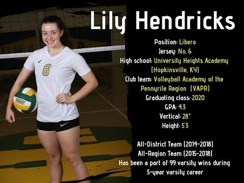 Video of Lily Hendricks Volleyball Recruitment Video