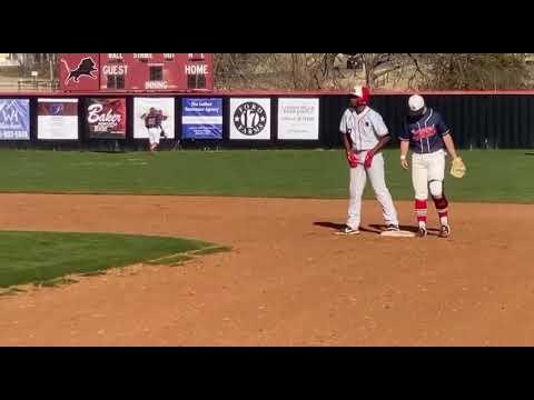 Video of Lamar Reed #190 #centerfield junior Year 