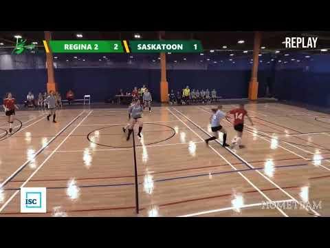 Video of Saskatchewan winter games. Futsal