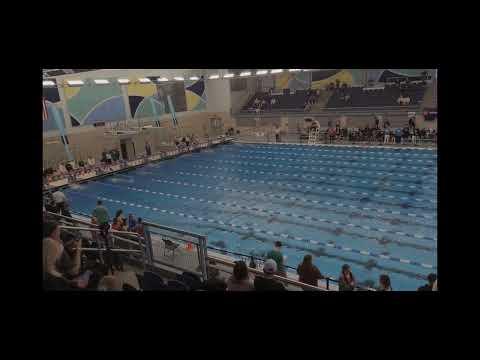 Video of 2023 Winter Speedo Sectionals (North):  200M Back A Final