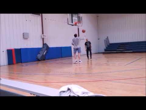Video of Basketball sessions with personal coach