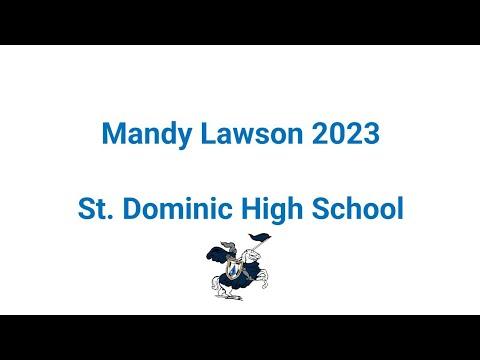 Video of Mandy Lawson Junior year - High School Season Highlight Video