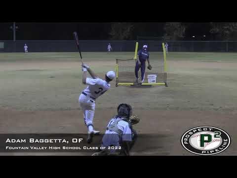 Video of Adam Baggetta Prospect Video, OF, Fountain Valley High School Class of 2022